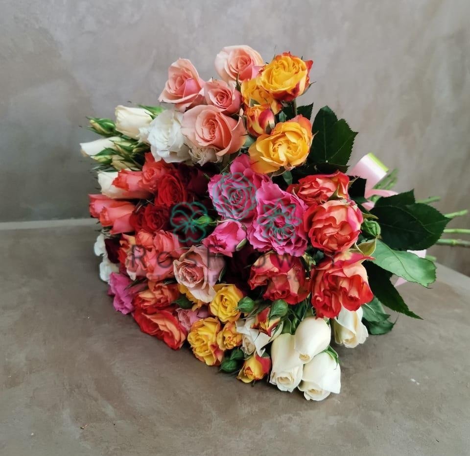 Букет цветов из: Розы в Паниково