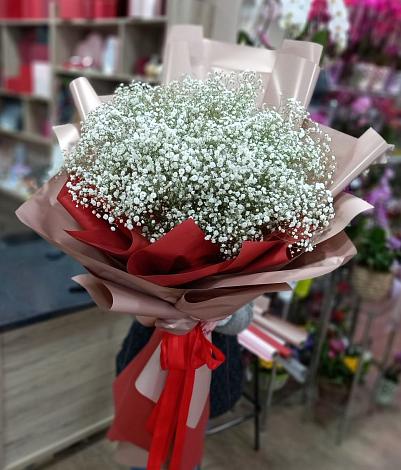 Букет цветов из: Гипсофила в Паниково