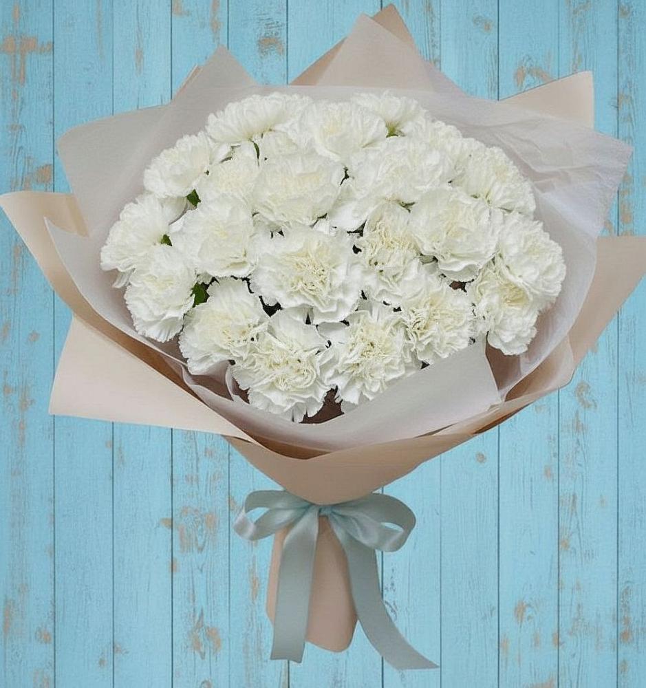 Букет цветов из: Гвоздики в Паниково