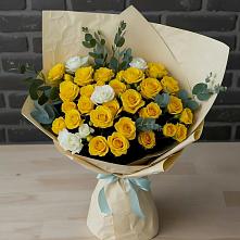 Букет цветов из:  Розы в Паниково