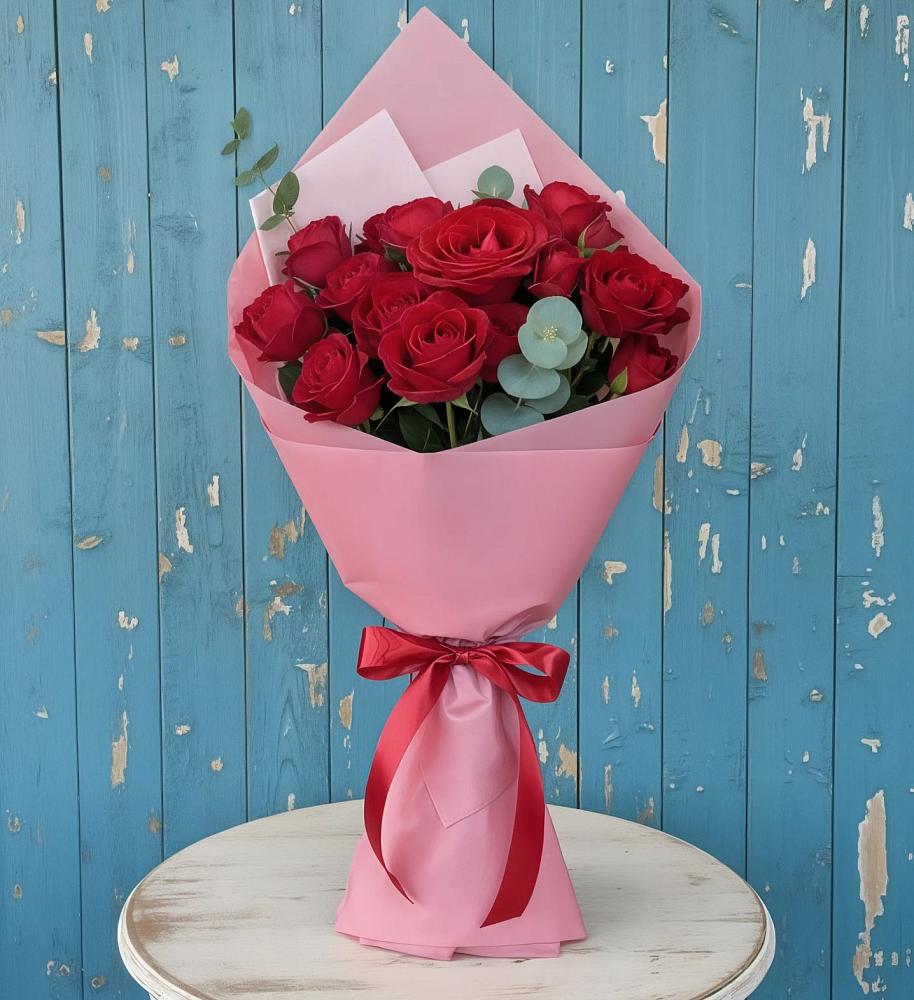 Букет цветов из: Розы в Паниково