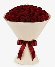 Букет 101 Бордовая роза Блэк Бакарра в Паниково