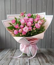 Букет Розовый кустик #REPLACE_PRED# Паниково