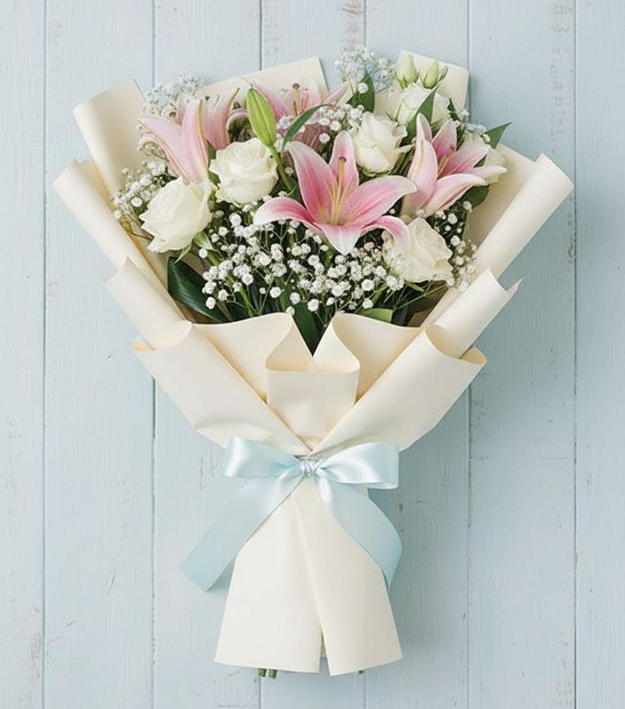 Букет цветов из: Лилии в Паниково