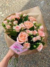 Букет цветов из:  Розы #REPLACE_PRED# Паниково