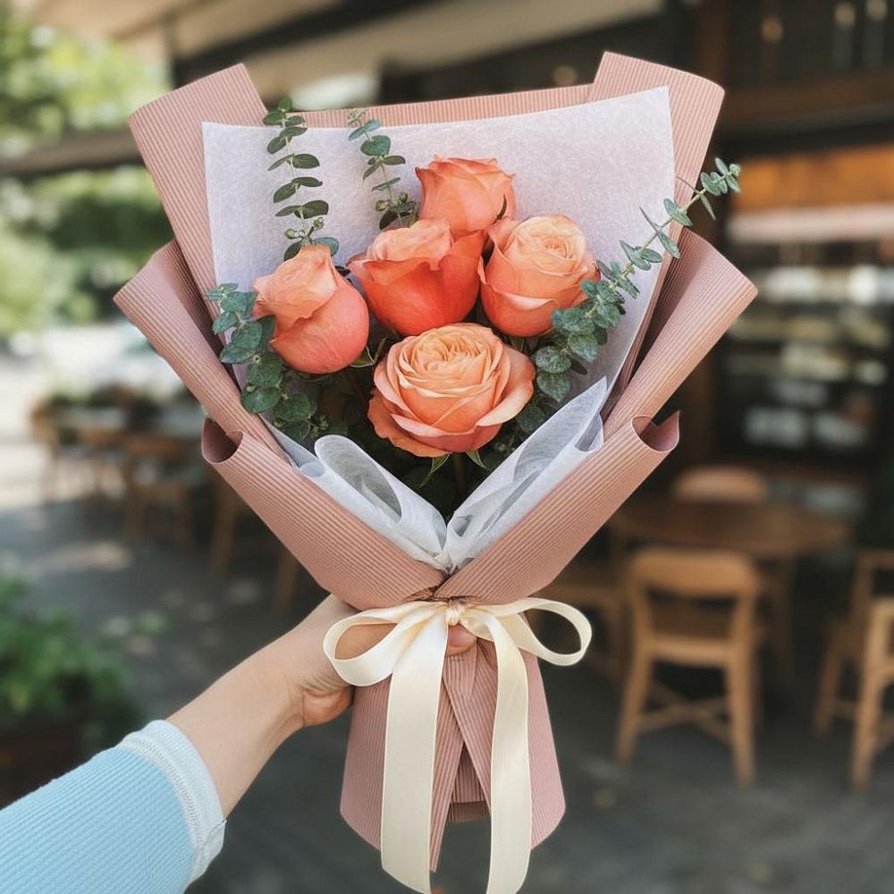 Букет цветов из: Розы в Паниково