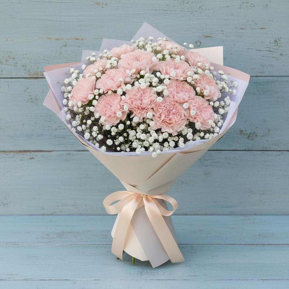 Букет цветов из: Гвоздики в Паниково