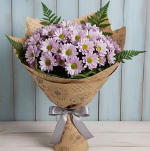 Букет цветов из:  Хризантемы #REPLACE_PRED# Паниково