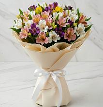 Букет цветов из:  Альстромерии в Паниково
