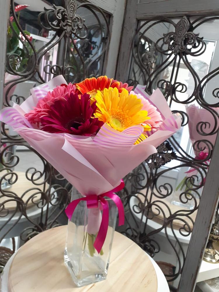 Букет цветов из: Герберы в Паниково