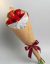 Букет цветов из:  Розы в Паниково