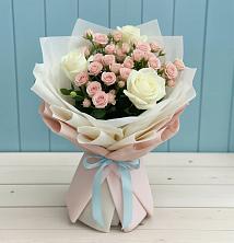 Букет цветов из:  Розы в Паниково