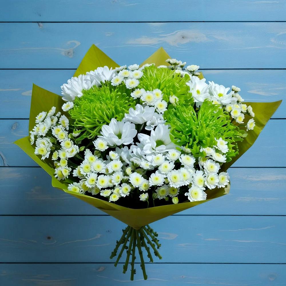 Букет цветов из: Хризантемы в Паниково