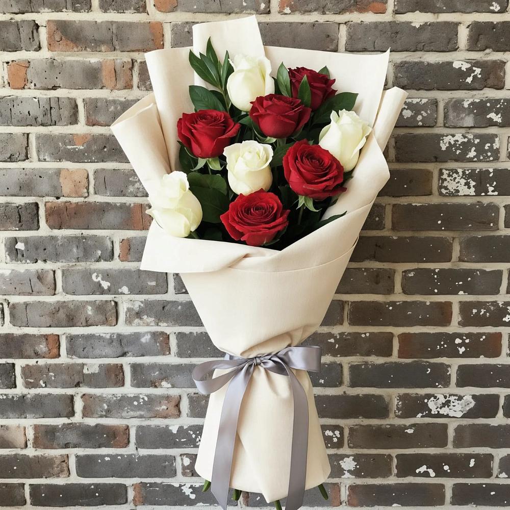 Букет цветов из: Розы в Паниково