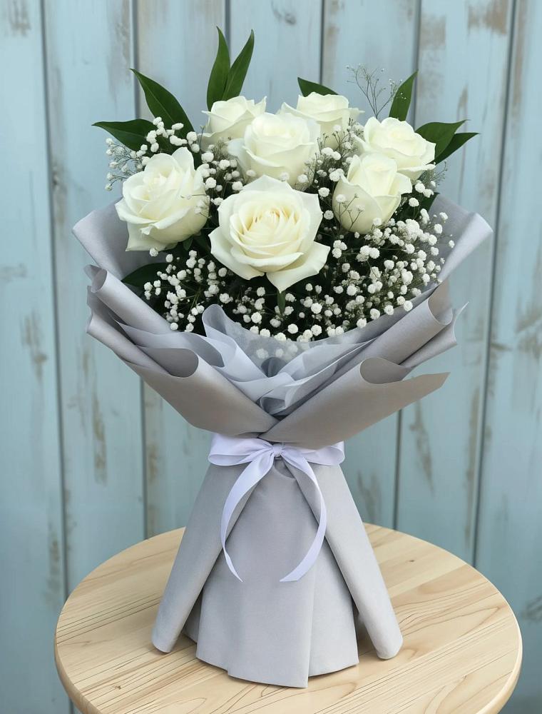 Букет цветов из: Розы в Паниково