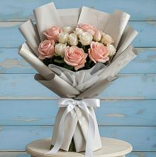 Букет цветов из:  Розы в Паниково