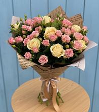 Букет цветов из:  Розы в Паниково
