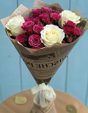 Букет цветов из:  Розы в Паниково