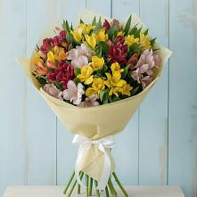 Букет цветов из:  Альстромерии в Паниково