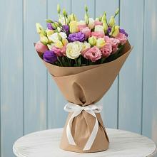 Букет цветов из:  Лизиантусы в Паниково