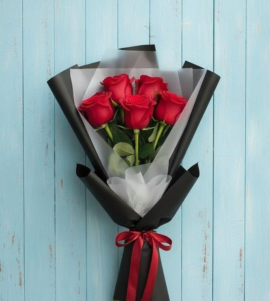 Букет цветов из: Розы в Паниково