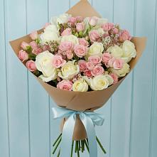 Букет цветов из:  Розы в Паниково