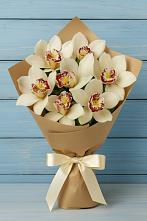 Букет цветов из:  Орхидеи и Розы в Паниково